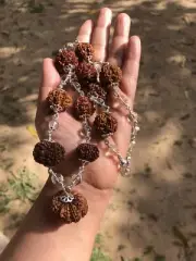 LAB CERTIFIED 5 Mukhi to 11 Mukhi RUDRAKSHA Nepal Rudraksh Mala Rosary, Original