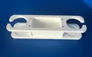 Starboard Double Drink Cup Holder With Storage Box (1/2" Starboard)
