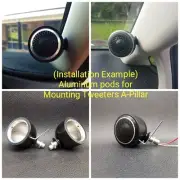 Alpine SPR-10TW, Aluminum Pods for Tweeters Alpine