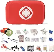 First Aid Kit(79piece), Medical Kit For Car, Sports First Aid Kit, Baby Wearing Carrier for Camping, Travel, Sports, Home, Hiking