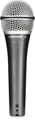 Samson Q8x Supercardioid Dynamic Vocal Microphone (2-pack) Bundle
