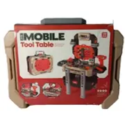 Kids Work Bench 2 In 1 Mobile Kit Toy 138 Piece