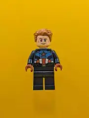 Captain America sh0908 Dark Blue Suit Marvel Minifigure Lego