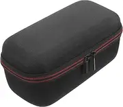 [MOLUCKFU] Speaker Storage Bag The Tote Bag Suitcases Speakers Casemate Travel Tote Speaker Travel Carrying Bag Travel Electronic Organizer Speaker Storage Case Travel Case Oxford Cloth Black
