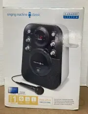 Singing Machine Classic Karaoke System #SMG303BK Brand New in Original Box