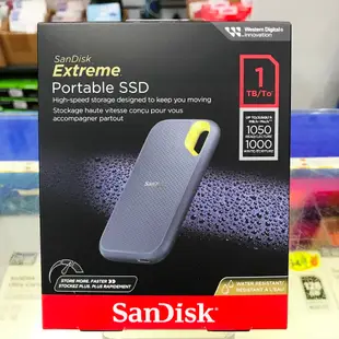 SanDisk E61 Extreme SSD 1T 1TB USB3.2 2.5吋 行動固態硬碟 外接式硬碟