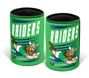 Canberra Raiders NRL Retro Can Cooler Stubby Holder