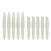 10x Couture Creations Twin Tip Alcohol Ink Marker Replacement Tips Chisel Brush