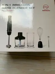 5-in-1 Immersion Hand Blender Set New In Box