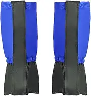 [uxcell] Leg Gaiters, Waterproof Shoe Covers Hiking Gaiters Snow Boot Gaiter, Dark Blue, S