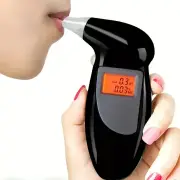 Portable LED Digital Display Alcohol Tester Accurately Test LCD Backlight Display Sound Alert 0.1 Accuracy Alcohol Teste