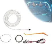 Dynamic Flowing Car Trunk Light Strip, Flexible Universal Trunk Led Light Strip, Interior Accessories Sensor Auto ON/Off, Led Strip Lights for Car Cargo Area (Blue,4 Meters)