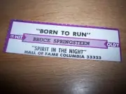 1 Bruce Springsteen Born To Run / Spirit In The Night Jukebox Title Strip