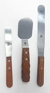 3D Print Removal Tool Kit – 3 Piece Set with Wooden Handles, Thin Blades, Durable Grip for 3D Printers