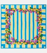 [Dolce & Gabbana] Dolce & Gabbana Printed silk twill scarf One Size multicoloured