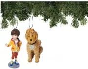 Fancy Nancy Grace Jo Jo JoJo Clancy Bree James & Frenchy Puppy ORNAMENTS Disney