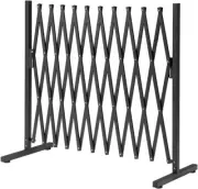 ZUNI Metal Expandable Gate, 3.32M Folding Garden Security Fence Gate, Industr...