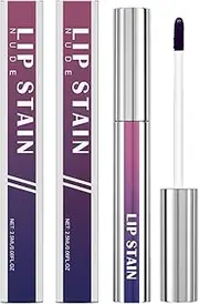 Matte Peel-Off Lip Glaze, Peelable Lipstick, Lip Gloss, Long-Lasting Waterproof and Anti-Peeling, Peelable Lip Liner, Dye Tattoo(Nude,2pcs)