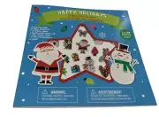 Happy Holidays Christmas Stickers Activity Book Over 40 Stickers Coloring New