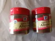 2 OF McCormick GROUND Whole Allspice NET .75 OZ EACH NON GMO 8/24