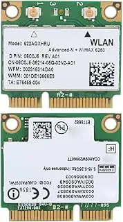 Wireless Network Card, 300Mbps 2.4/5GHZ Dual-Band Wireless WiFi Network Card,Mini PCIE WiFi Card for Intel 6250AN 622ANXHMW