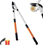 27-41'' Extendable Hand Loppers for Pruning, Tree Trimmer with 2 Inch Cutting Capacity, Chops Thick Branches Ease,Heavy Duty Tree Pruner with SK5 Spare Blade