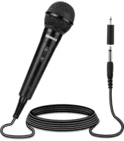 Shinco Handheld Wired Microphone, Cardioid Dynamic Vocal Mic with 13ft Cable NEW