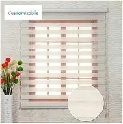 Waterproof Venetian Blinds 70% Blackout,Light Control Glare Protection Roller Curtains Dust-Proof Antifouling Stable Structure Hotel Dorm Room,Customizable (Color : A, Size : 135x80cm)
