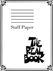 Hal Leonard The Real - Staff Paper Book