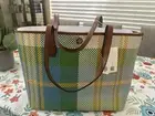 NEW Tory Burch Blake Woven Tote - Multicolor