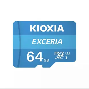 ★24小時出貨·台灣製造 KIOXIA鎧俠【原TOSHIBA東芝】64G MicroSD U1 高速記憶卡 手機 相機