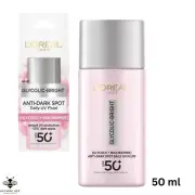 L'Oreal Paris UV Fluid Glycolic-Bright Anti-Dark Spot Daily SPF 50+ PA+ UVA/ UVB