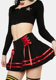 [Current Mood] Race With The Devil Mini Skirt