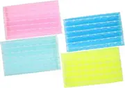 MOKKHNB 4pcs Long Nylon Exfoliating Bath Towel Korean Style Back Scrubber for Cleaning Versatile Wash Cloth for and Use