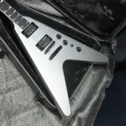 Gibson Dave Mustaine Flying V Exp Silver Metallic No.YG1385