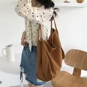 Plain Canvas Tote Bag Dark Green - One Size