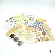 Lot Scrap Booking Material/Stickers Stationary/Frame/Floral/Butterfly/Boarder