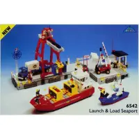 在飛比找蝦皮購物優惠-LEGO 樂高 6542、6541 城市系列 大型碼頭貨櫃船