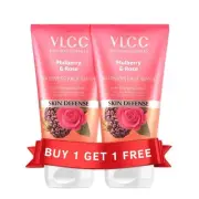 VLCC Mulberry & Rose Fairness Facewash Buy 1 Get 1 Free -150ml Each