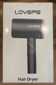 Loveps Hair Dryer, 1800W Blow Dryer, Ionic Hair Dryer with Diffuser