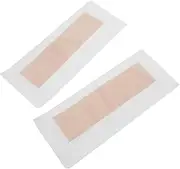 FOMIYES 2pcs Silicone Gel Scar Patch Wound Healing Bandages for Acne Skin Scars Pain Removal