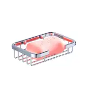Steel Soap Dish Soap Holder Shower Soap Container Tub Bar Soap Holder