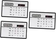 [Generic] 2 Sets Calculator Mini Programmable Portable Calculating Tool School Supplies Digital Calculating Tool Plastic