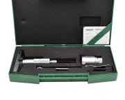 Insize 1pc Metric Depth Micrometer 0-25mm Range Series 3241-25