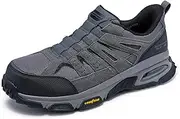 [Skechers] Men's Skech-air Envoy Cabon Nano Safety Toe Hands Free Slip-in Construction Shoe