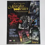 Batman Master Series Premiere Trading Cards Print Ad/Poster Official Promo Art