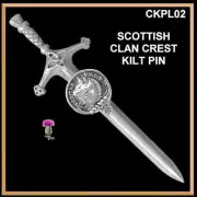Allison Clan Crest Kilt Pin, Scottish Pin ~ CKP02