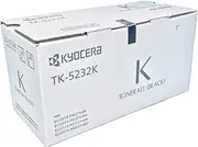 [KYOCERA] 1T02R90US0 Model TK-5232K Black Toner Cartridge for use with ECOSYS P5021cdn, P5021cdw, M5521cdn and M5521cdw Laser Printers; Up to 2600 Pages Yield at 5% Average Coverage
