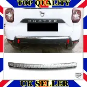 Chrome Rear Bumper Protector GLOSSY S.STEEL For DACIA DUSTER 2018-UP