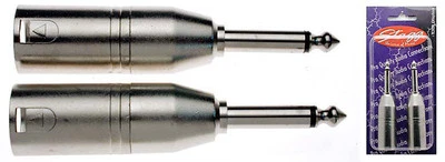 Stagg AC-XMPMH XLR Female - Mono 1/4'' Jack Male Adaptor 2 PACK